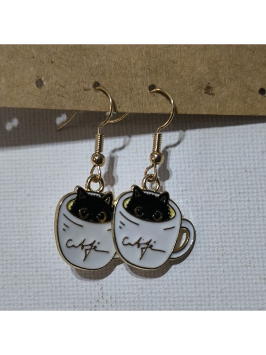 Pendientes chulos Pendientes dibujos animados Moda juvenil Regalo ideal